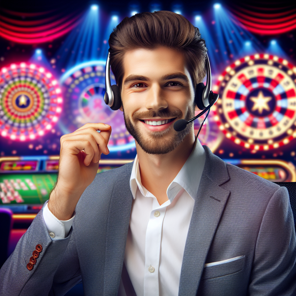 Casino customer support representative